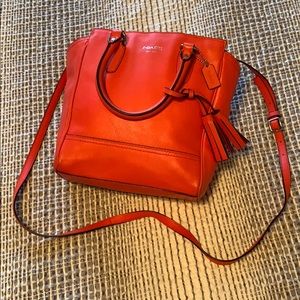 Coral Small Coach Tote